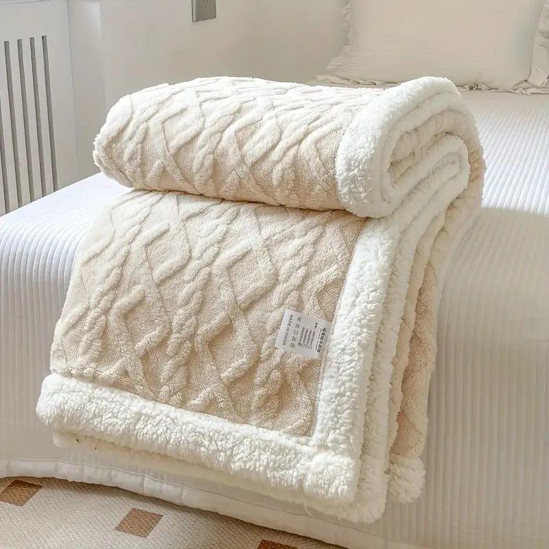 Sherpa-Kuscheldecke