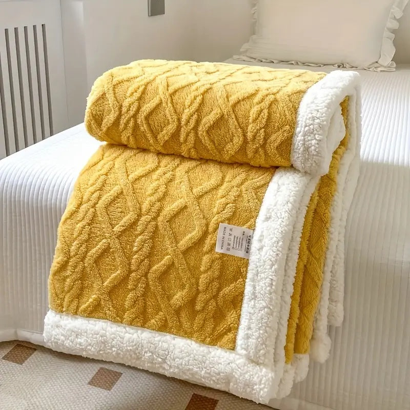 Sherpa-Kuscheldecke