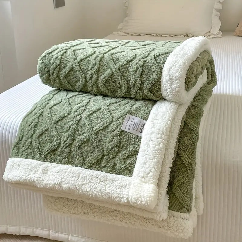 Sherpa-Kuscheldecke