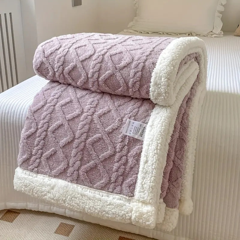Sherpa-Kuscheldecke