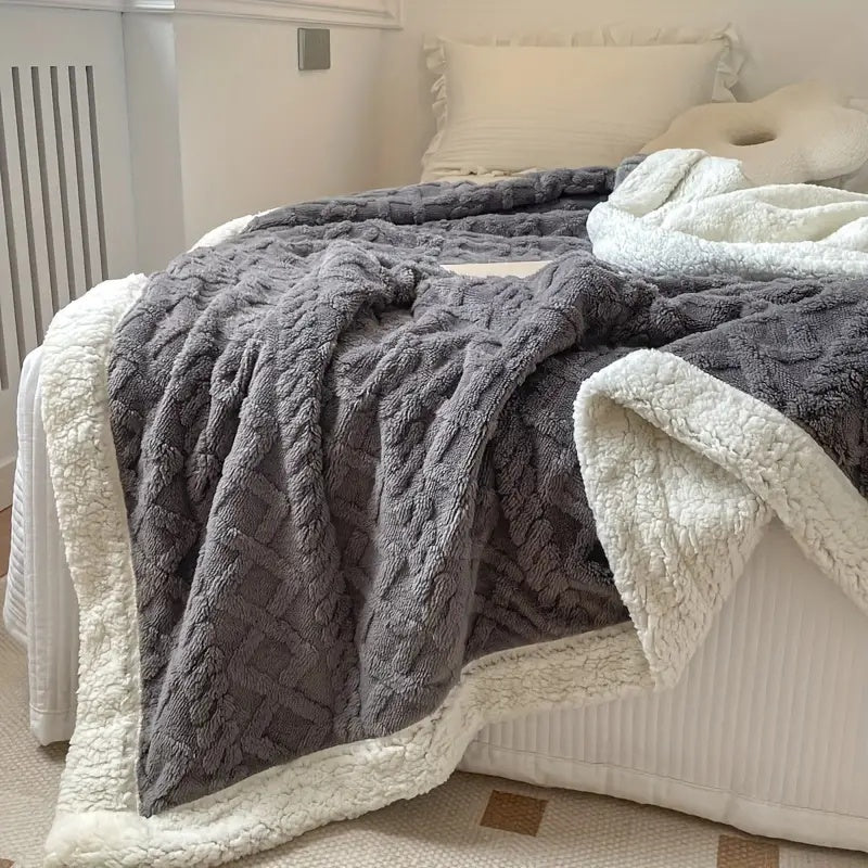 Sherpa-Kuscheldecke