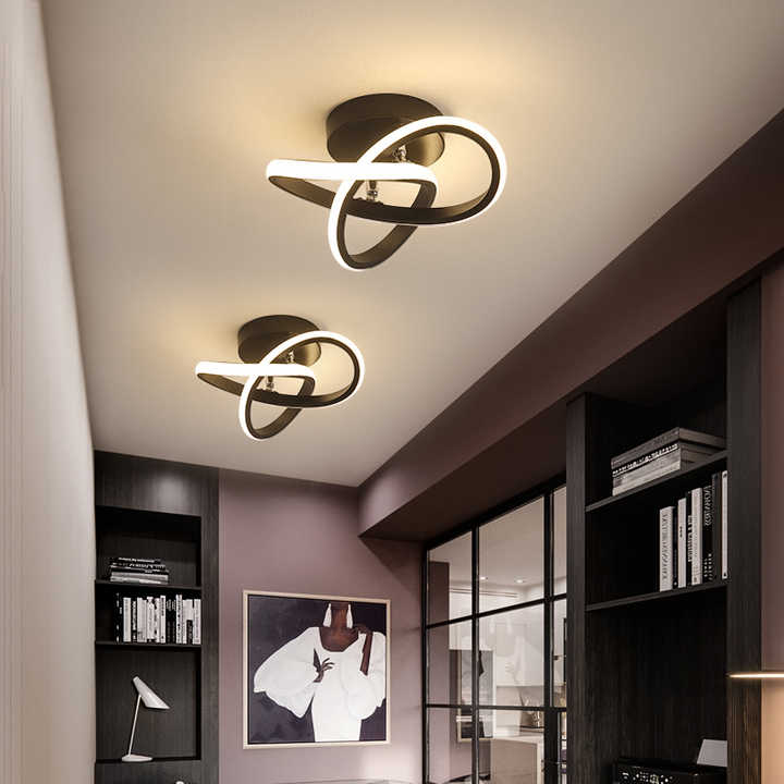 Deckenleuchte mit geometrischem Design
