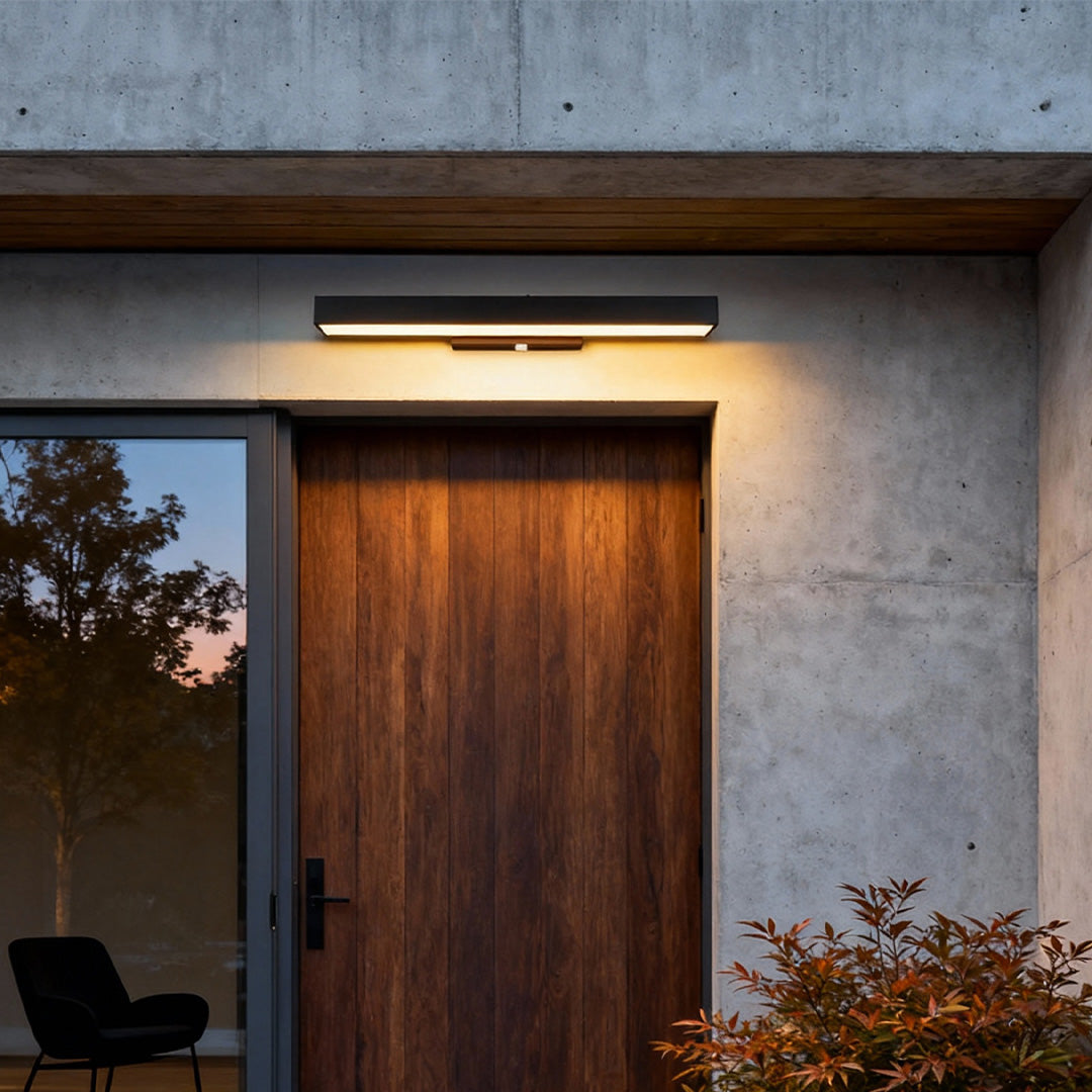 Lineare rechteckige LED-Wandleuchte