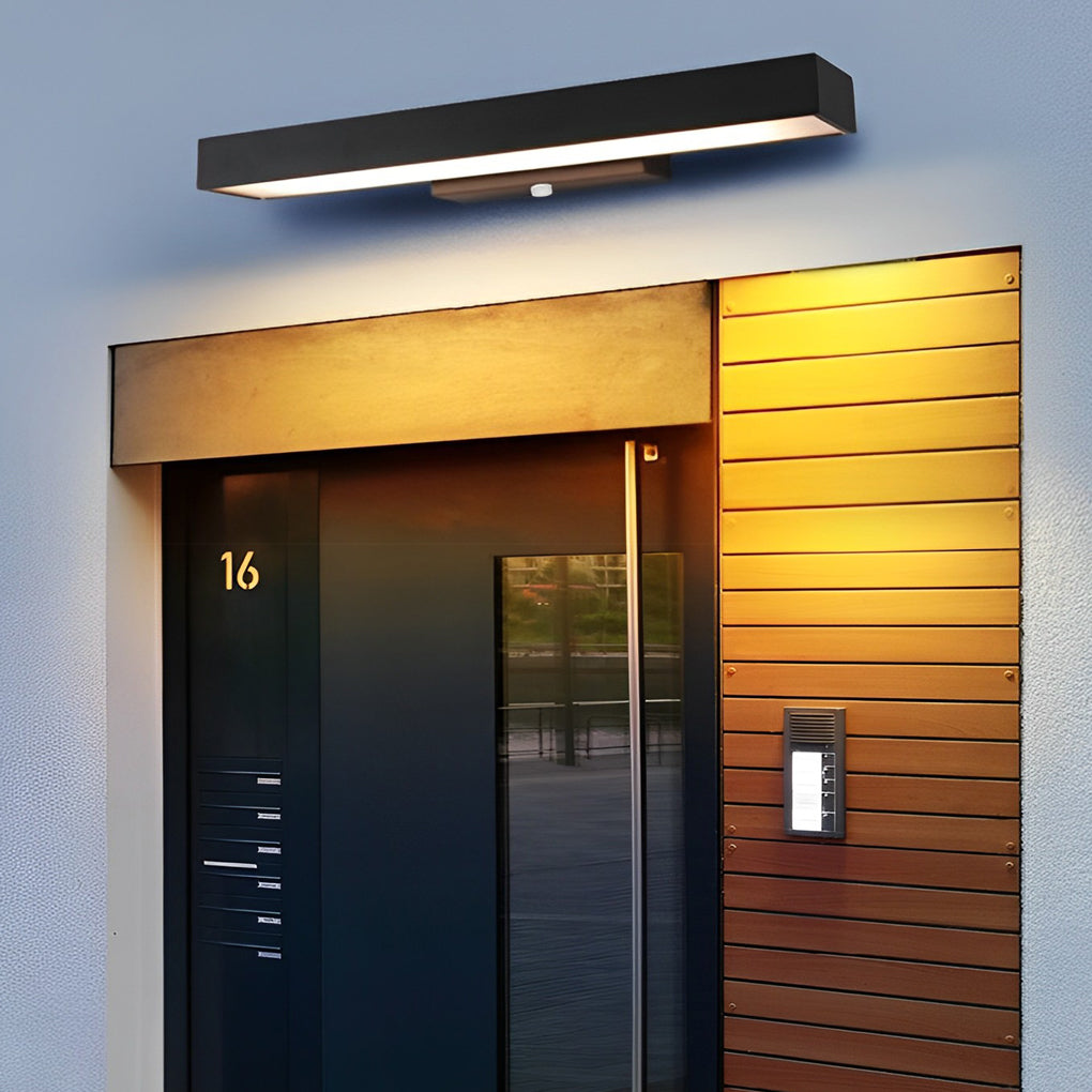 Lineare rechteckige LED-Wandleuchte
