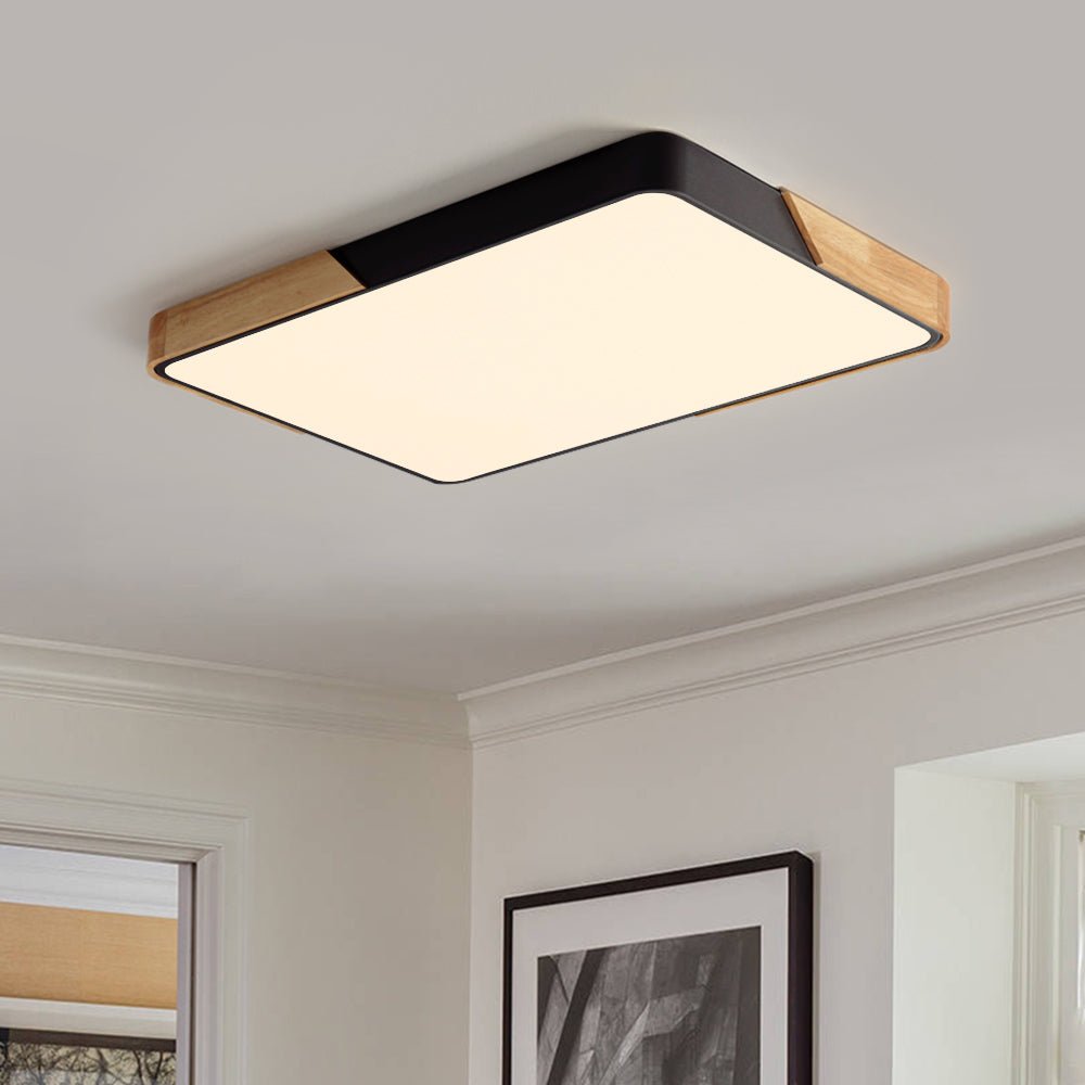 Rechteckige LED-Deckenleuchte