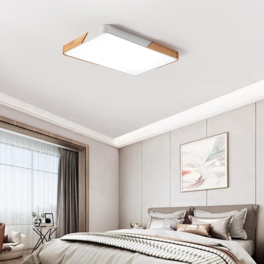 Rechteckige LED-Deckenleuchte