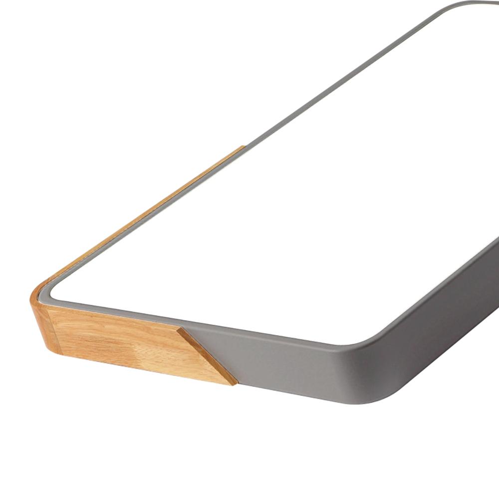 Rechteckige LED-Deckenleuchte