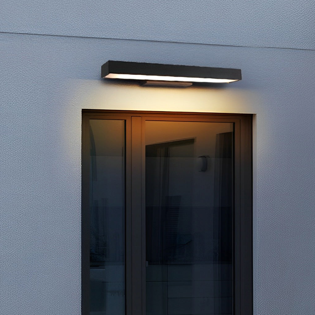 Lineare rechteckige LED-Wandleuchte