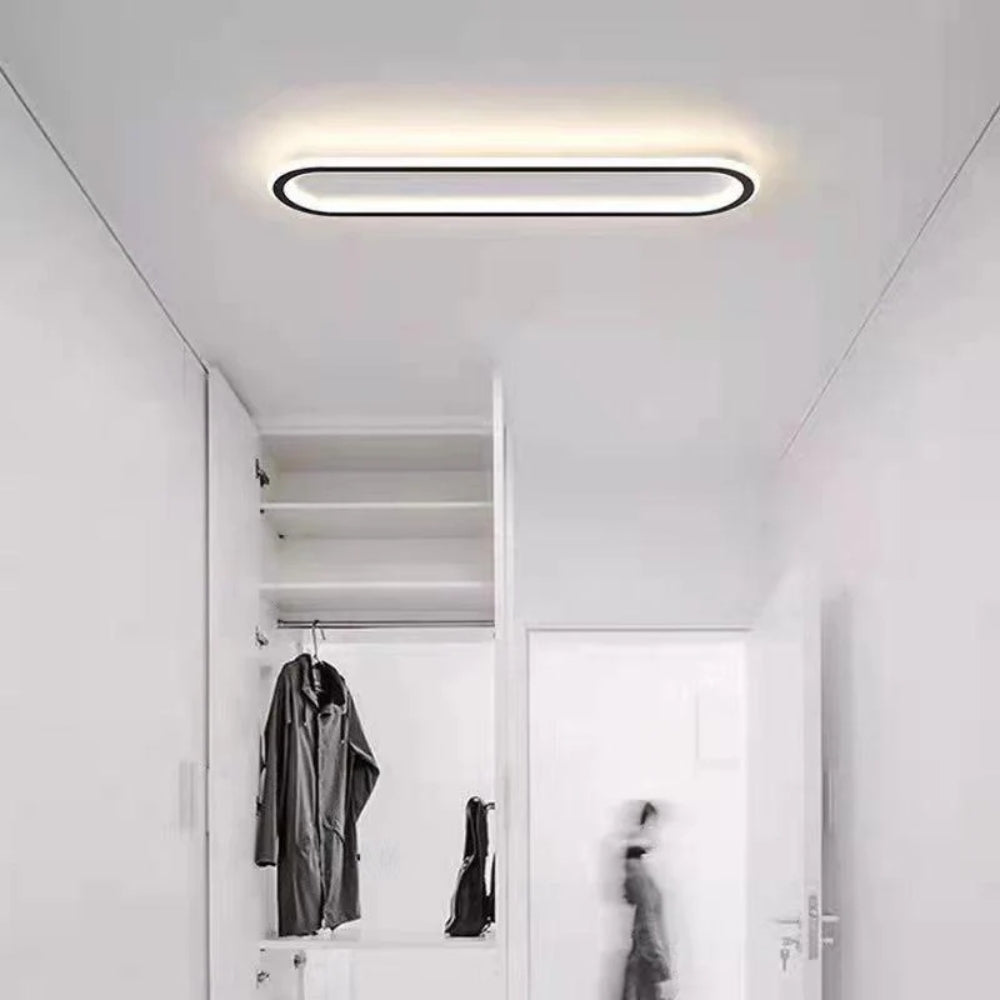 Abgerundete rechteckige Deckenleuchte | LED