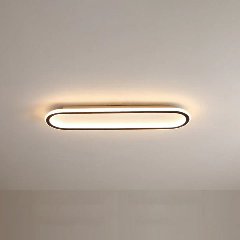 Abgerundete rechteckige Deckenleuchte | LED