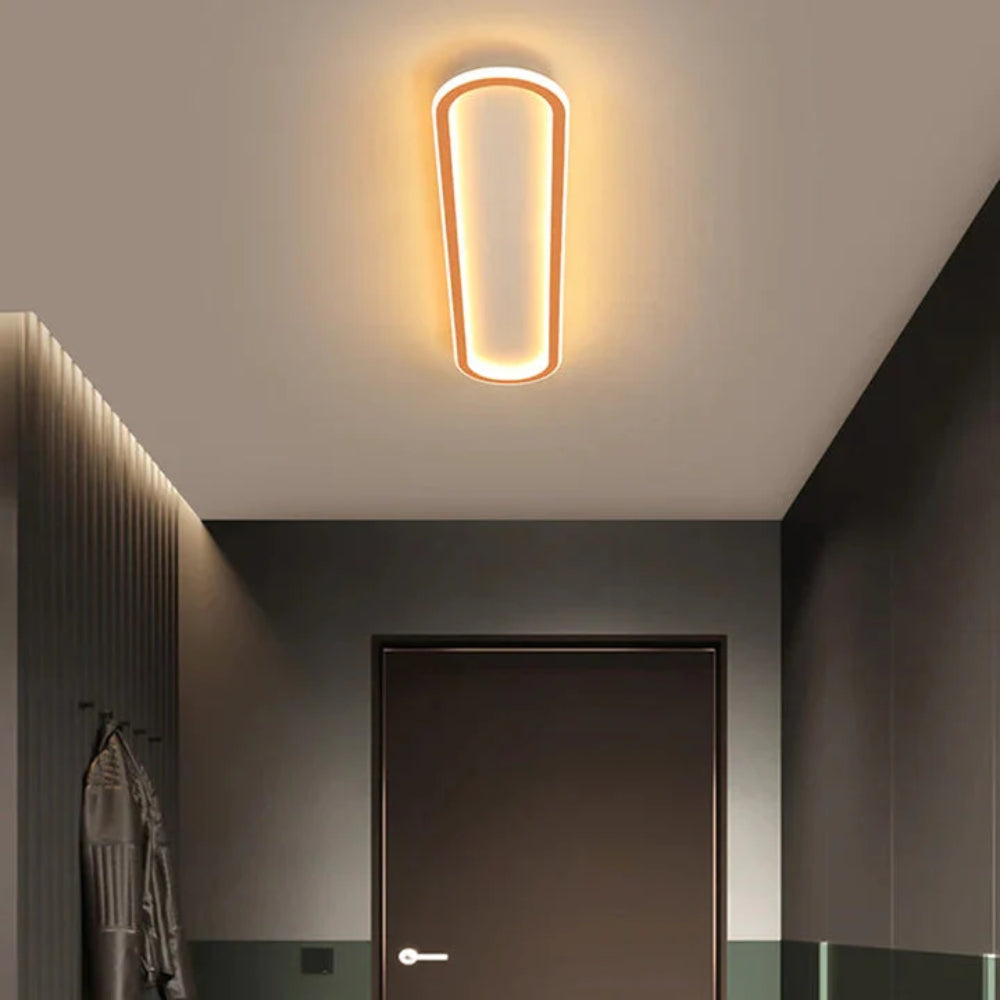 Abgerundete rechteckige Deckenleuchte | LED