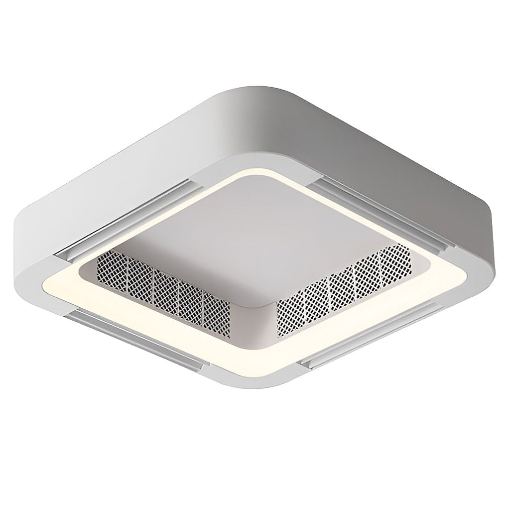 Quadratischer Hohlraum Integrierter Deckenventilator mit Licht