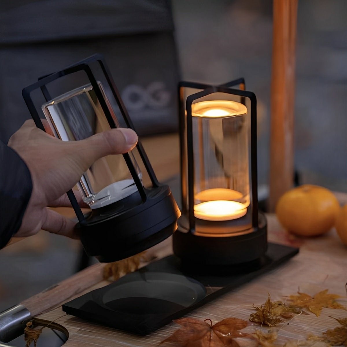 Freistehende Tischlampe Wiederaufladbar und Kabellos