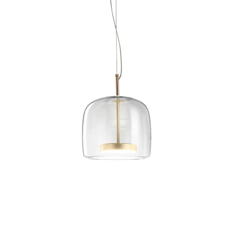 Glas LED Pendelleuchte