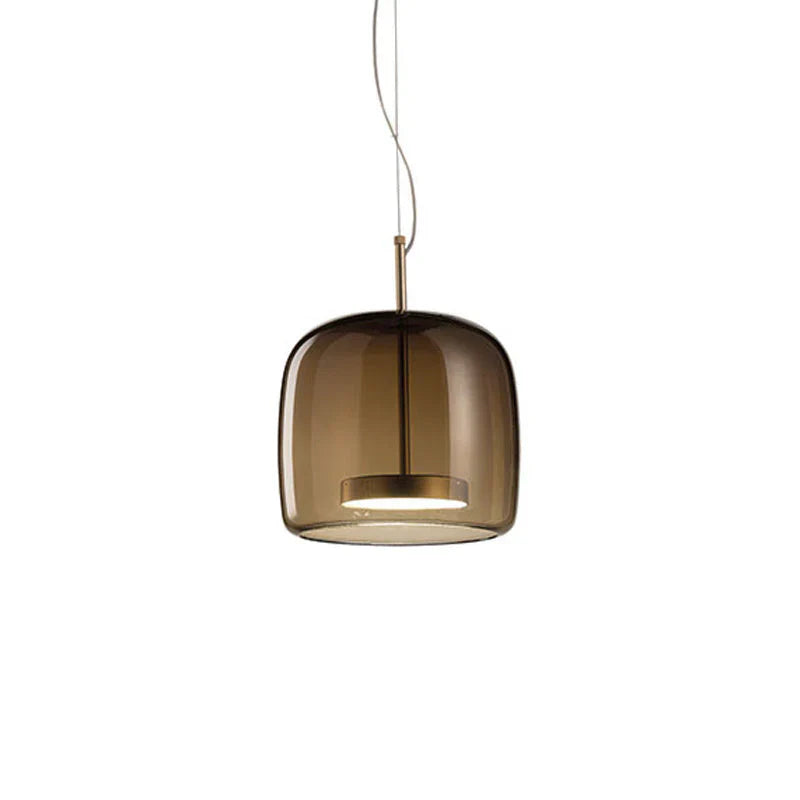 Glas LED Pendelleuchte