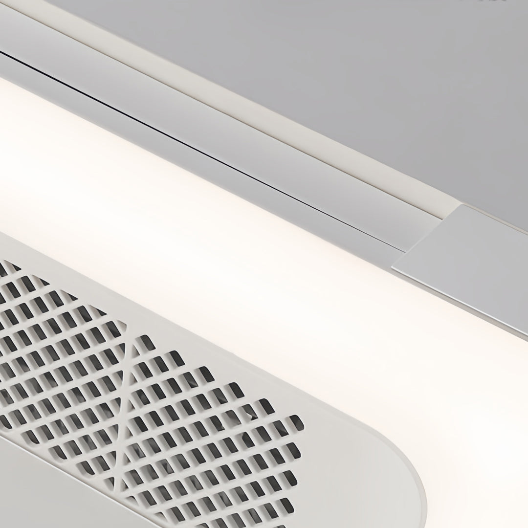 Quadratischer Hohlraum Integrierter Deckenventilator mit Licht