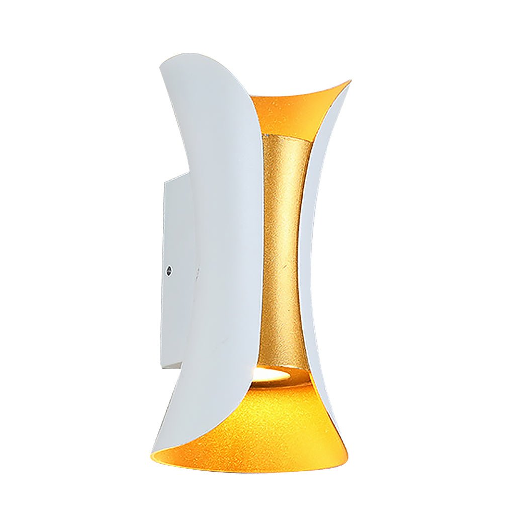 Bogenförmige bidirektionale Wandlampe Außen