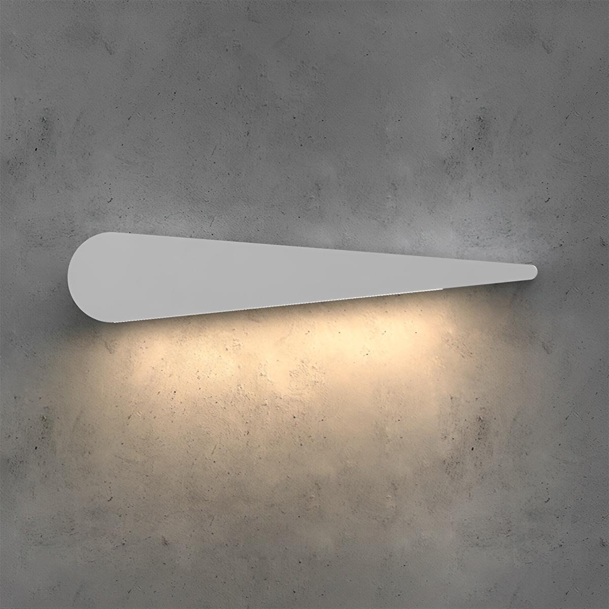 LED Außenwandleuchte mit geometrischem Gehäuse