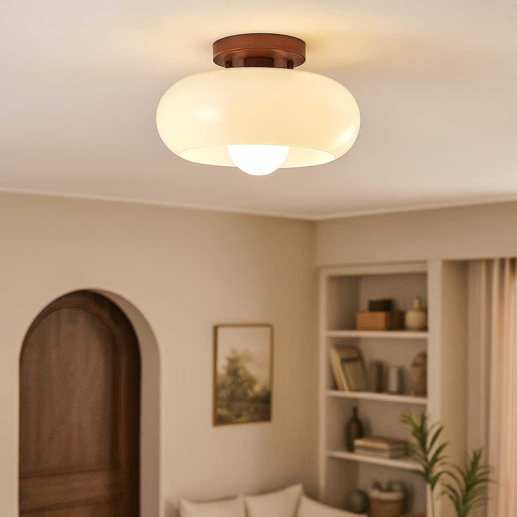 LED-Deckenleuchte mit Einbauöffnung